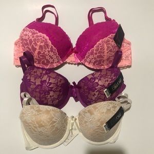 Bundle of 3 Women’s Bras Size 34C